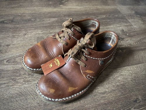 Camel boots vintage echtleder - camel,