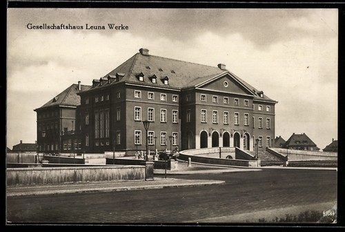 Ansichtskarte leuna - ansichtskarte,