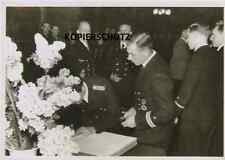 U-Boot-Waffe Foto U 181 Besatzungsmitglieder Eintragung ins Goldene Buch  Posen