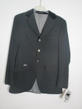 Pikeur Reitsakko Klassisches Herrensakko "Dublin" 495 Anthrazit, waschbar