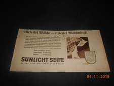 original Werbung Reklame