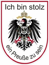 Preußen Stolz ein Preuß zu