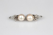 Ohrringe 18 Karat Gold Perlen