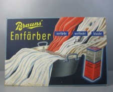 alter Werbeaufsteller Brauns