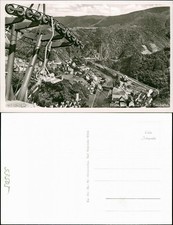 Ansichtskarte Altenahr Blick auf den Ort mit Seilbahn 1932