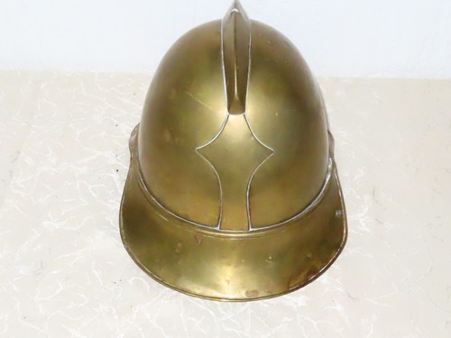 Antiker helm feuerwehr - antiker,