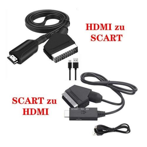 Scart auf hdmi konverter video - konverter,