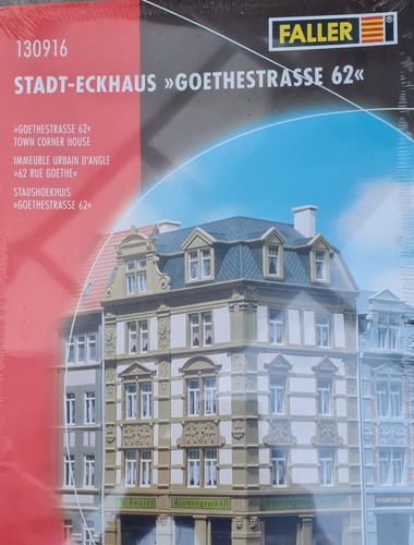 Faller 130916 stadt - , stadt-eckhaus