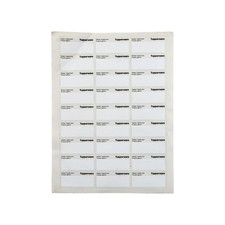 Tupperware Etiketten