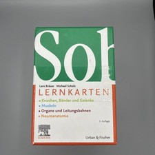 Sobotta lernkarten anatomie - lernkarten,,