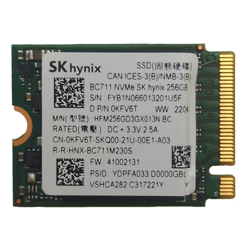 Hynix bc711 256gb 2 - bc711, m.2