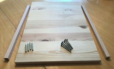 Regalboden nach Maß Bausatz - BUCHE - passend für IKEA IVAR 50 cm Tiefe