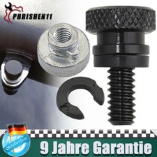 Hinten Fender Sitzbank Befestigung Sitz Schraube Mutter Kit Für Harley Schwarz