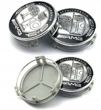 4x 75mm Für Mercedes-Benz AMG