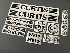 Curtis Pro BMX Decal Set