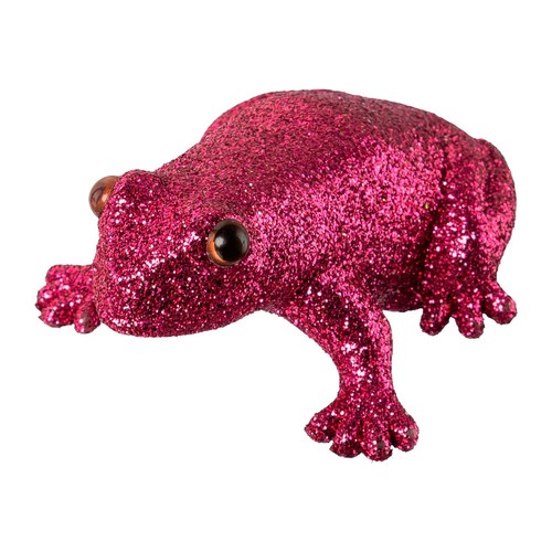 Frosch glitzernd 6cm - frosch, glitzernd.