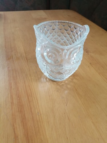 Schweres dekoglas eule - dekoglas,
