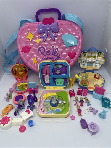 Polly pocket konvolut alt - -, &