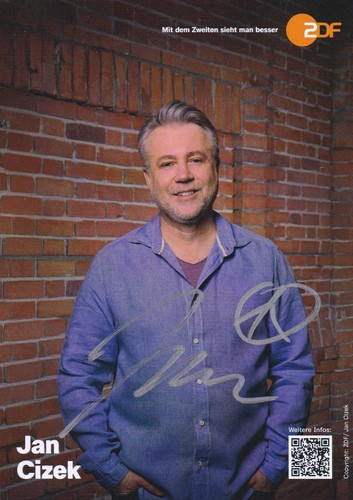 Autogrammkarte jan cizek - ,
