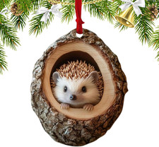 Weihnachtsschmuck,Hängbare Tierfiguren für Weihnachtsbaum | 2D Flache Acryl Figu