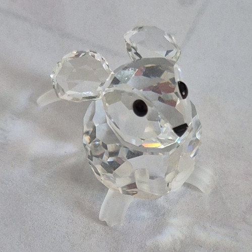 Swarovski kristallfigur maus - kristallfigur,