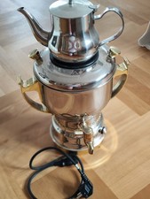 Elektrischer Samowar, Edelstahl
