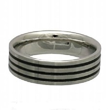 Edelstahl Ring Bandring