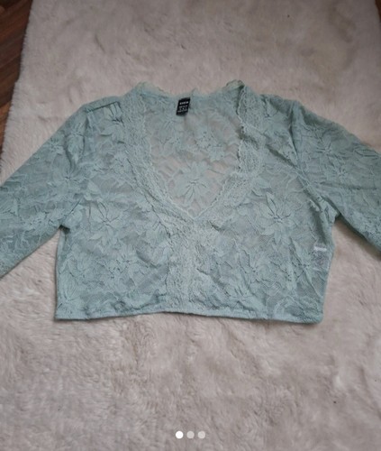Dirndlbluse shein mint - dirndlbluse,