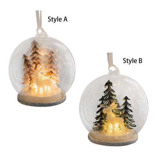 Beleuchtete weihnachtskugeln - beleuchtete,