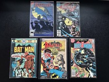 Batman US Comics 5 Stück  Englisch  Silver Bronze Modern Age / Key