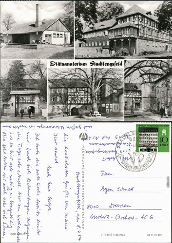 Ansichtskarte stadtlengsfeld - ansichtskarte,