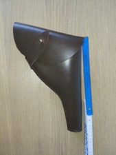 Revolverholster, britische Armee Echtleder in Farbe braun