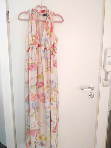 Zara damen maxikleid lang - maxikleid,
