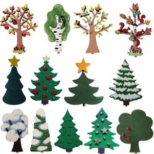 Sebastian Design - Steckfigur für skandinavischen Kerzenring / Baum/Bäume *NEU*