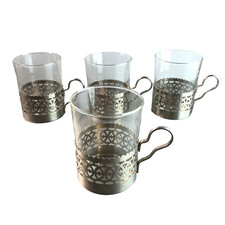 Teegläser Tassen Halter 4er