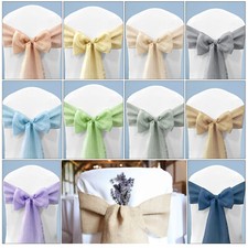 10x Stuhlhussen Schleifen