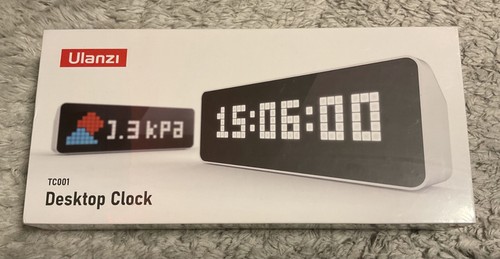 Smart pixel clock ulanzi tc001 - clock,