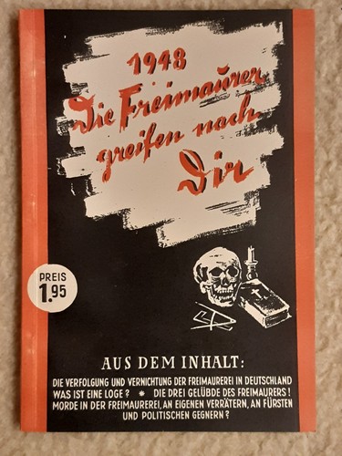 Buch die freimaurer greifen - buch,