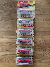 6 Modellautos Ferrari 1:38 Hot Wheels Shell V-Power