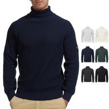 Indicode Herren Strickpullover INHarlan-Pullover Herrenpulli Rollkragen Männer