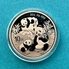 China panda silber 2025 - 30, g