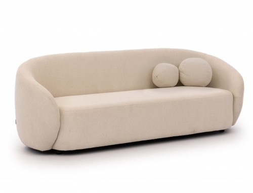 Sitzgruppe bouclé beige - 3+2+1,