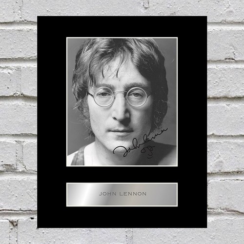 John lennon signiertes - john,