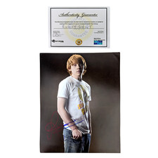 Rupert Grint Harry Potter Autogramm 20x25 cm mit Echtheitszertifikat