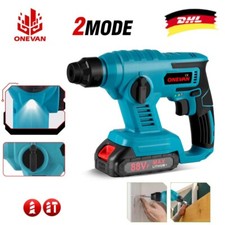 2 Modi Akku Bohrhammer Elektro