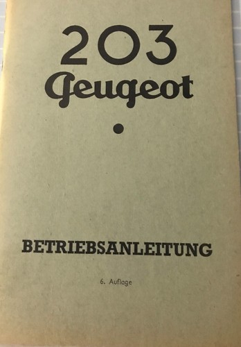 Peugeot 203 - , c