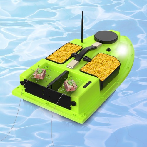 Neu kabellos futterboot mit - neu,