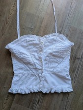 Vintage Spitzen Corsage/Bustier - Gr. ca. M - aus den 60ern