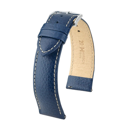 Uhrenarmband blau beige - uhrenarmband, blau/beige