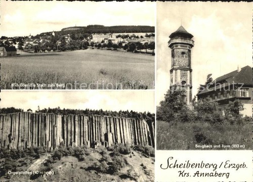 Scheibenberg stadtblick - scheibenberg,